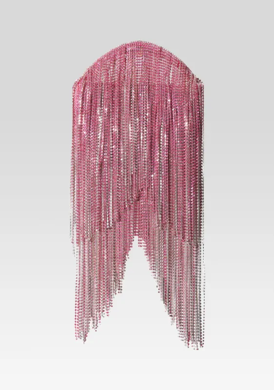 Talia Small Crystal Logo Bag sold by Retrofete