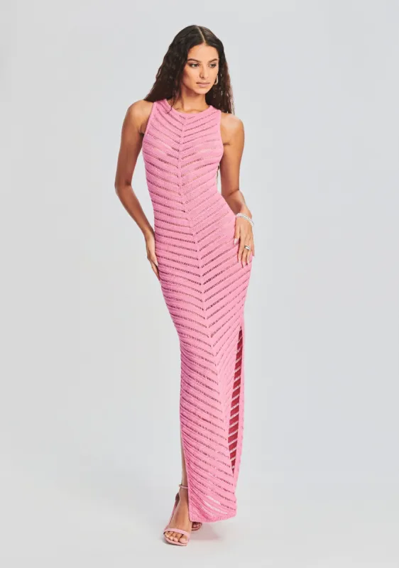 Kate Knit Maxi Dress sold by Retrofete