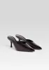 Bonnie Leather Mule sold by Retrofete
