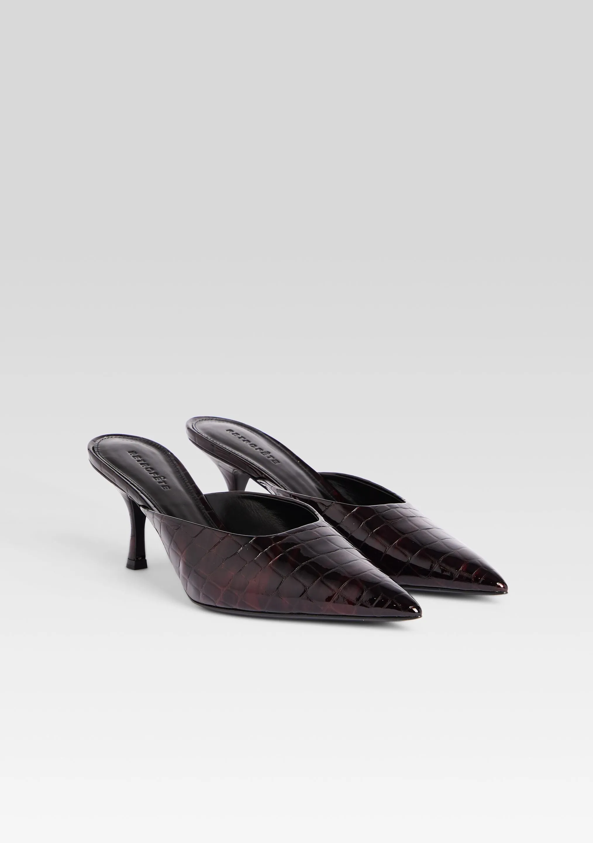 Bonnie Leather Mule sold by Retrofete product image thumbnail 3