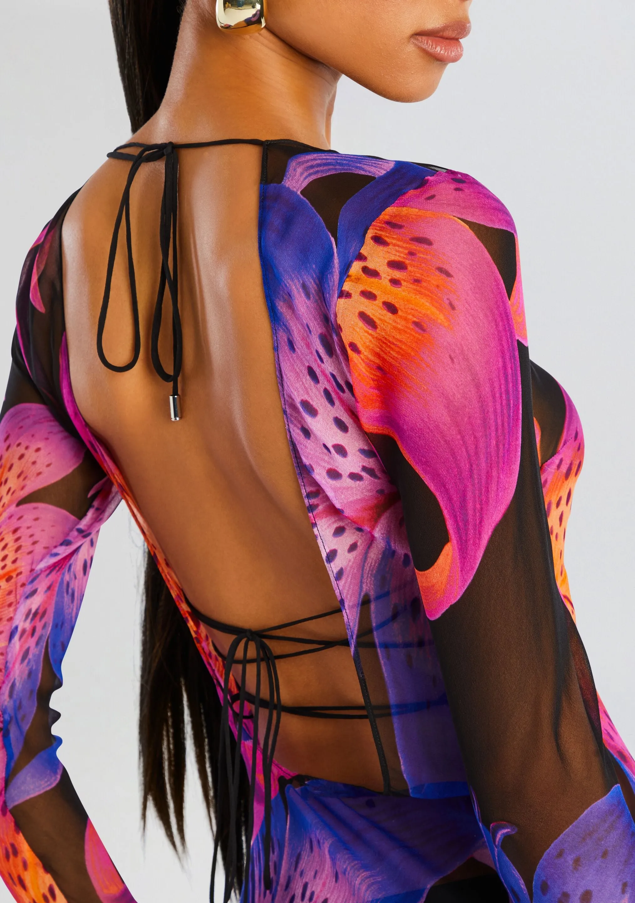 Vienna Silk Dress sold by Retrofete product image thumbnail 2