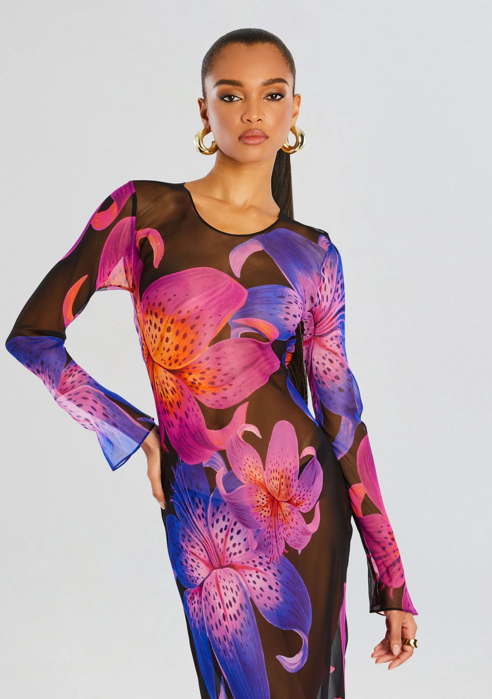 Vienna Silk Dress sold by Retrofete product image thumbnail 5