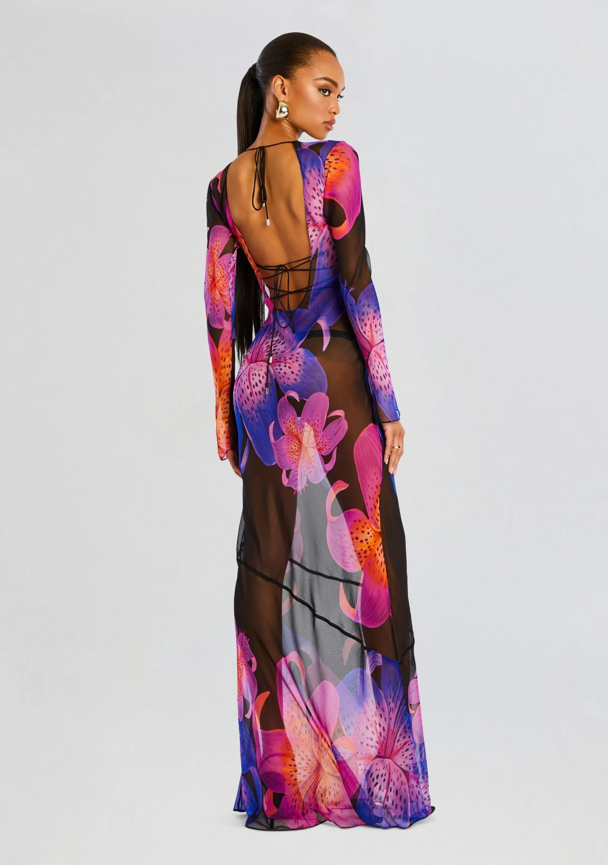 Vienna Silk Dress sold by Retrofete product image thumbnail 4
