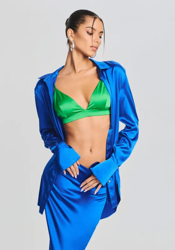 Karry Silk Shirt sold by Retrofete