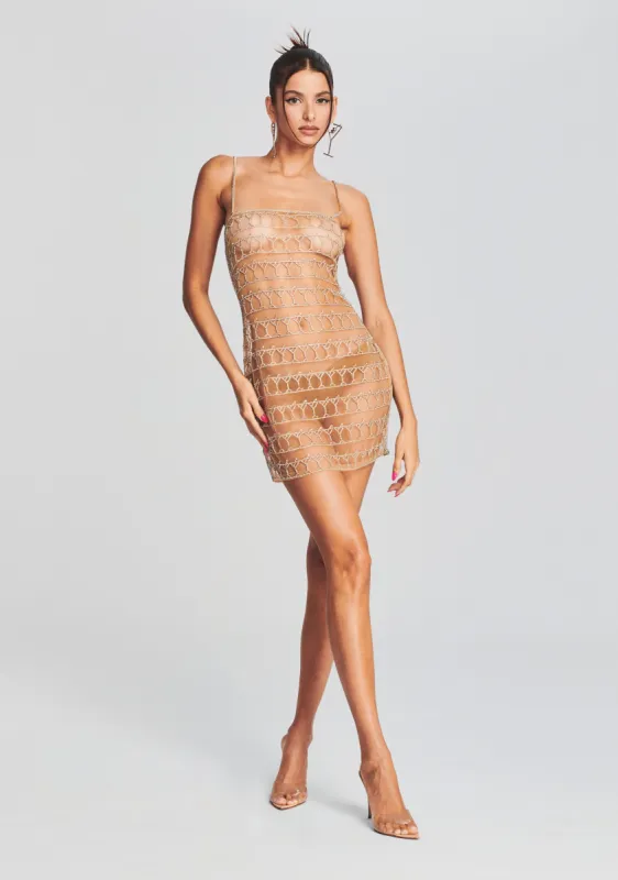 Marilia Crystal Dress sold by Retrofete