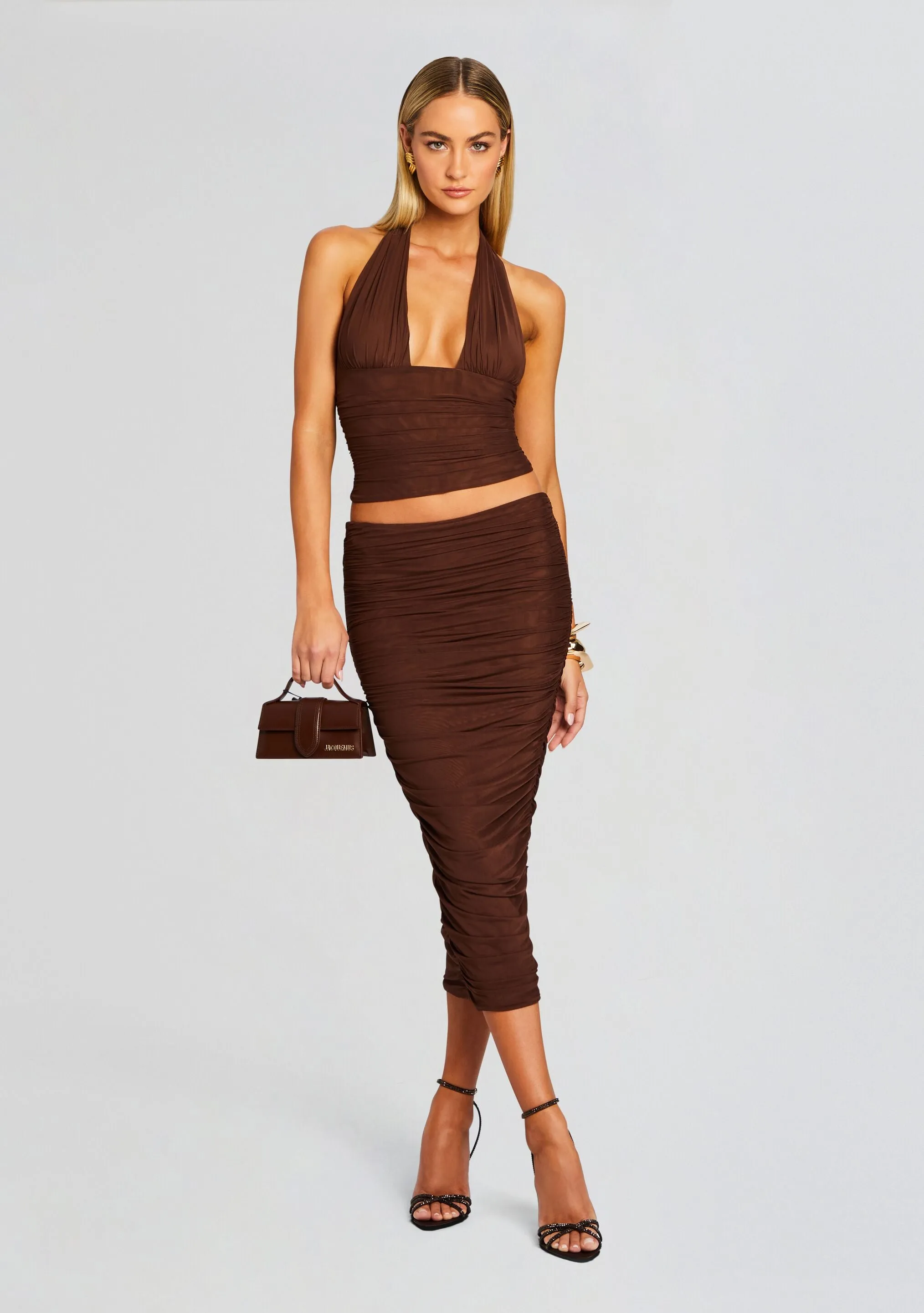 Pia Mesh Midi Skirt sold by Retrofete product image thumbnail 2