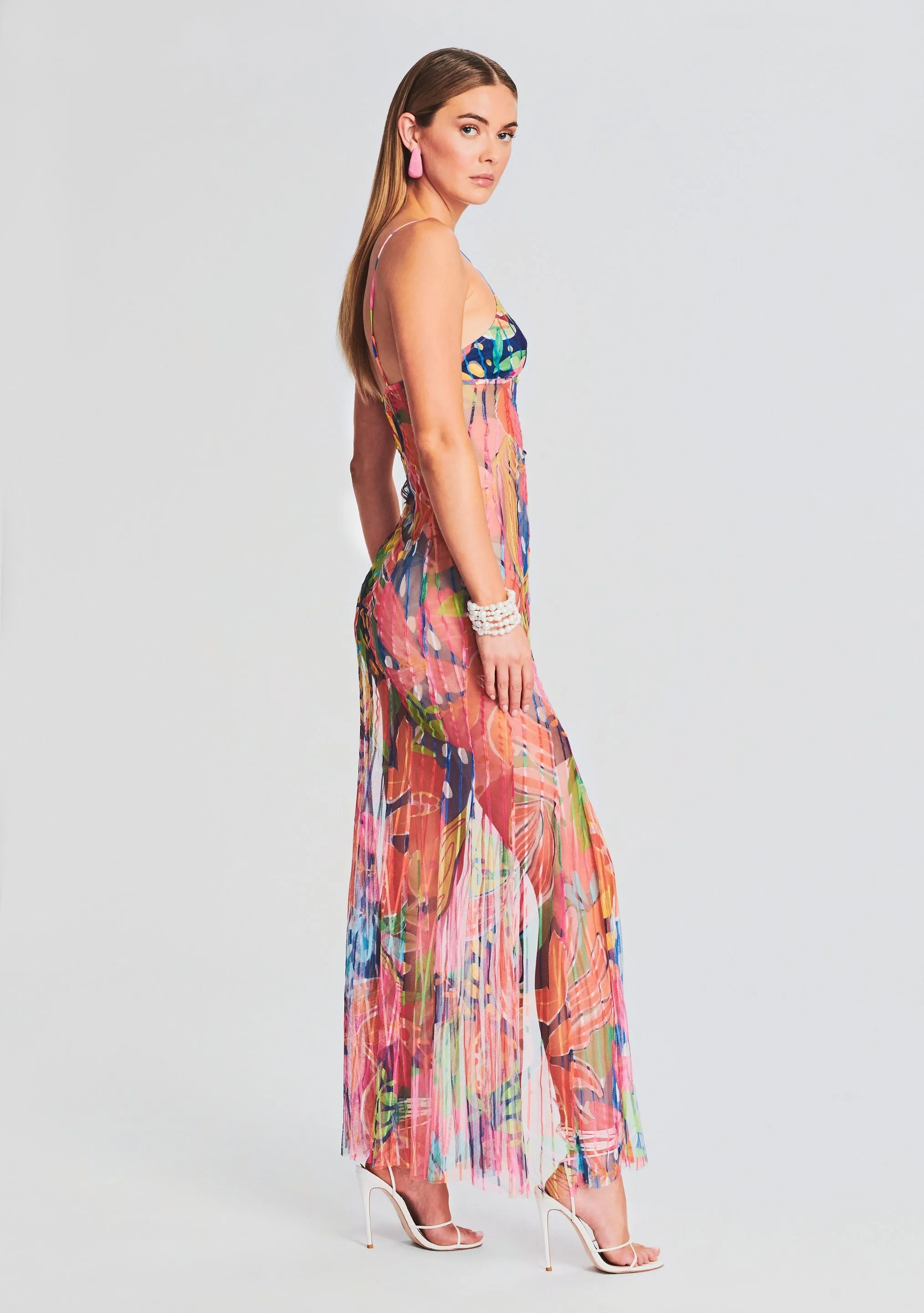 Plum Maxi Dress sold by Retrofete product image thumbnail 3