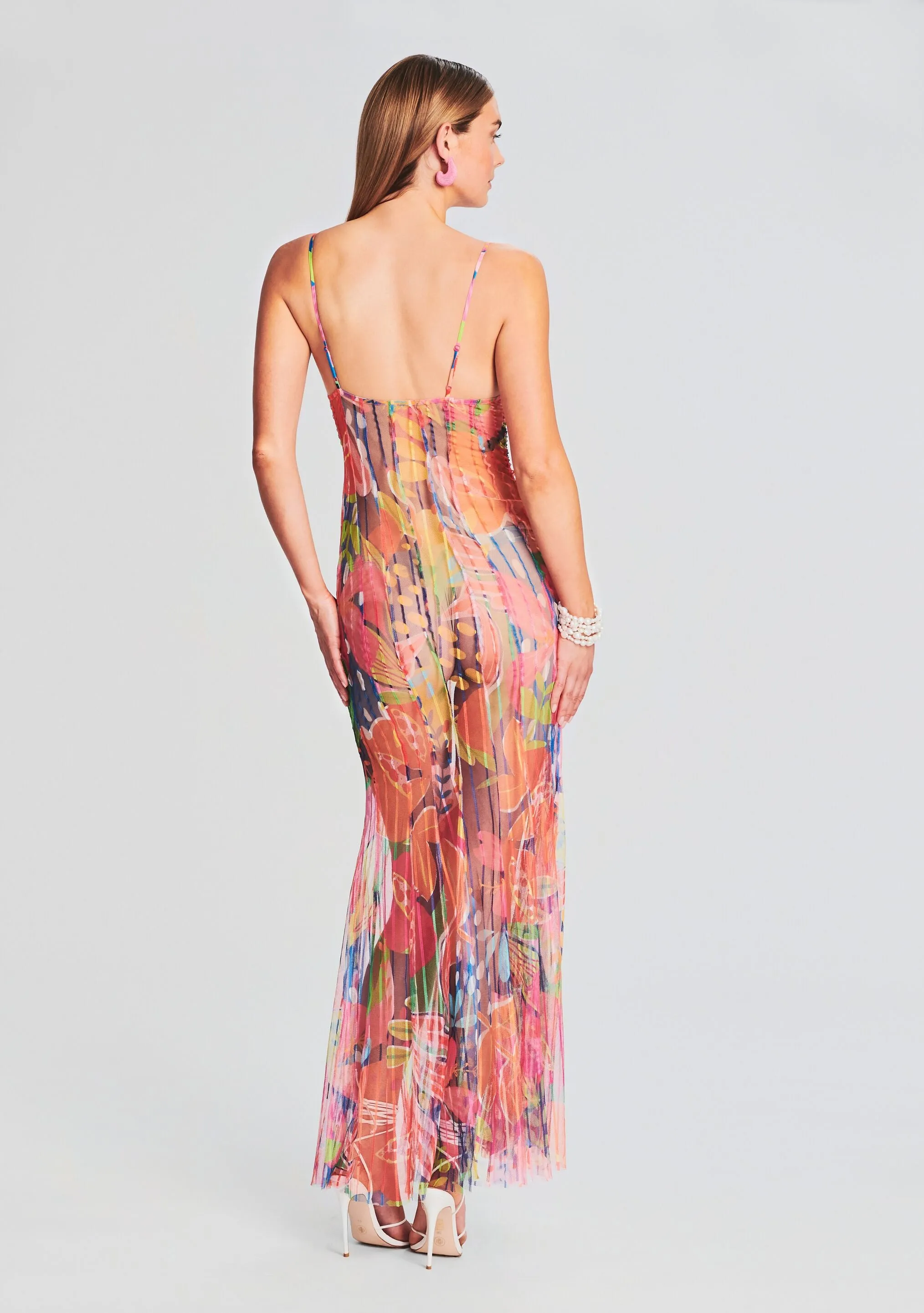 Plum Maxi Dress sold by Retrofete product image thumbnail 4