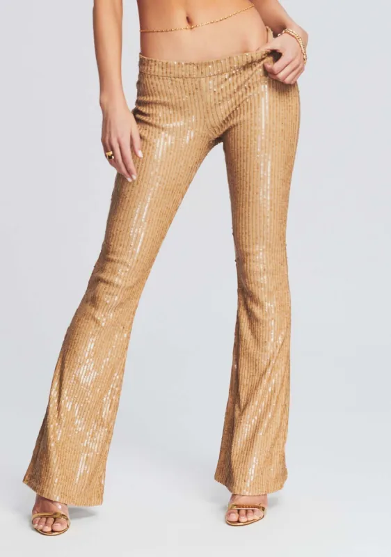 Julien Sequin Knit Pant sold by Retrofete
