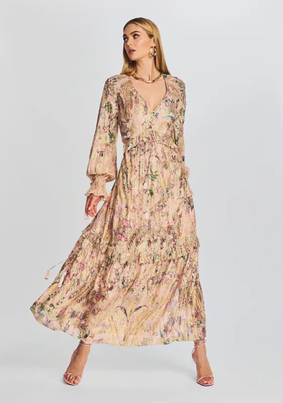 Nila Long Dress sold by Retrofete