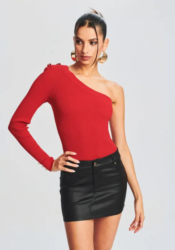 Bella Rib Knit Top sold by Retrofete