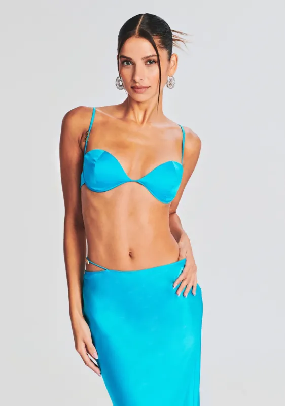 Monet Silk Bra sold by Retrofete