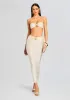 Yara Lyrca Maxi Skirt sold by Retrofete