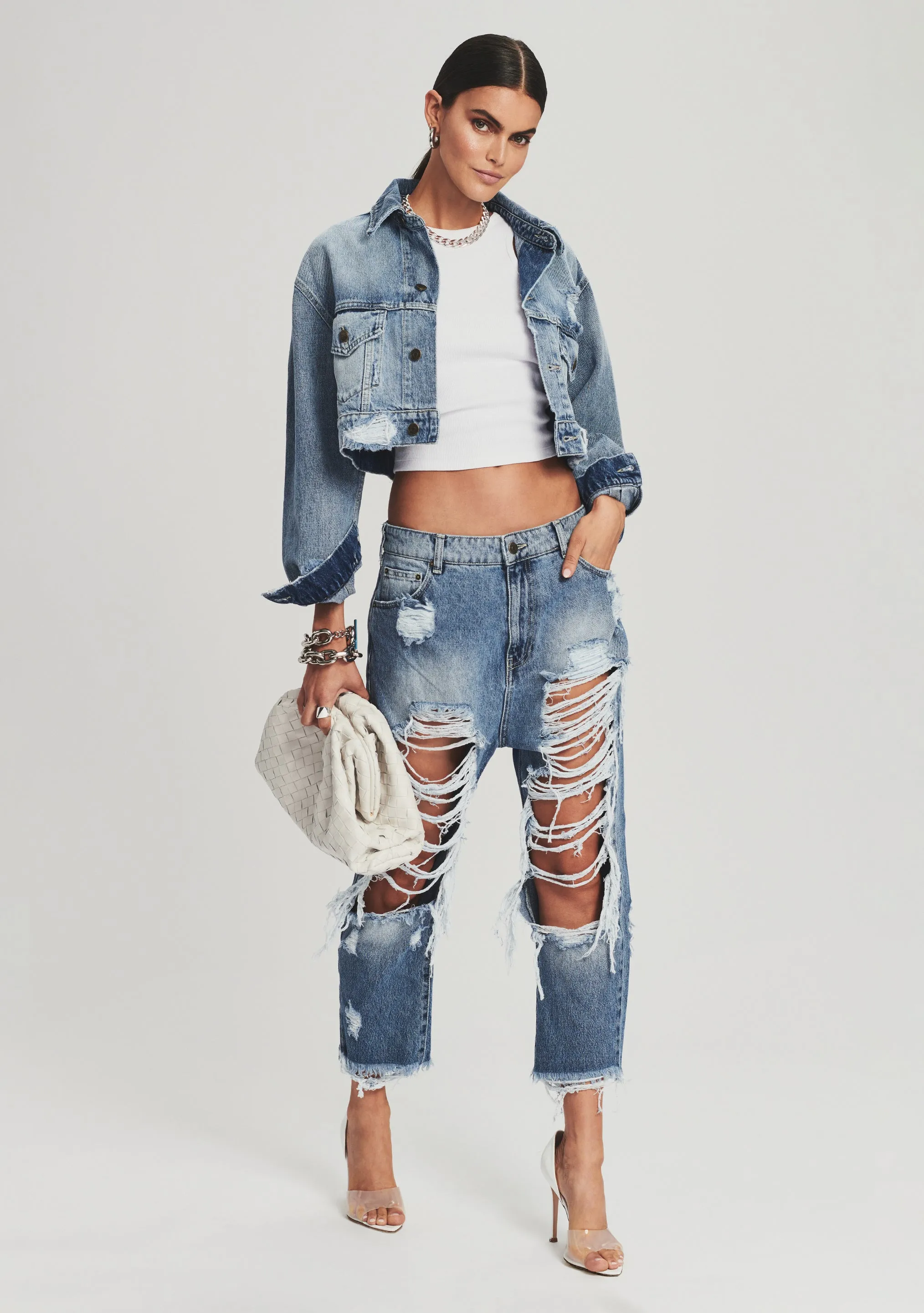 Ryan Cropped Jacket sold by Retrofete product image thumbnail 5