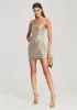 Heather Sequin Dress sold by Retrofete