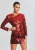 Hattie Sequin Dress sold by Retrofete