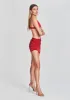 Sapo Silk Mini Skirt sold by Retrofete