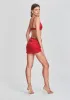 Sapo Silk Mini Skirt sold by Retrofete