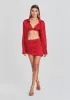 Sapo Silk Mini Skirt sold by Retrofete