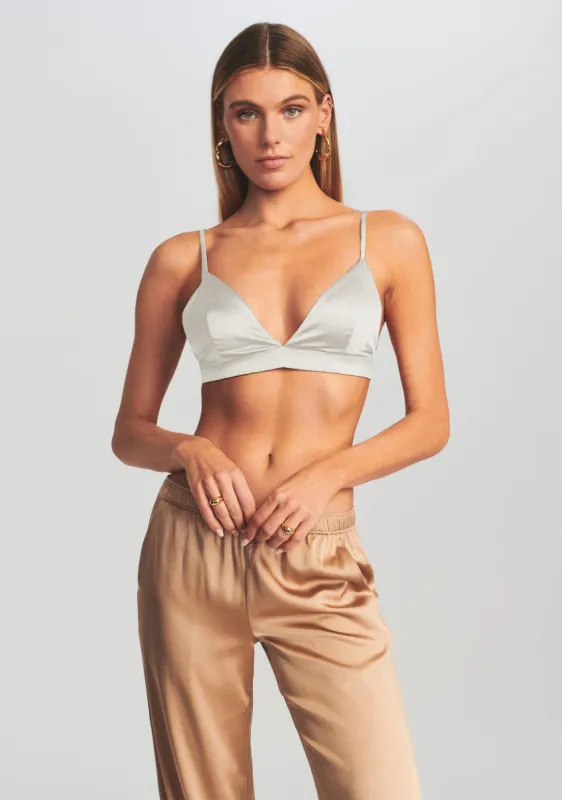 Iris Silk Bralette sold by Retrofete