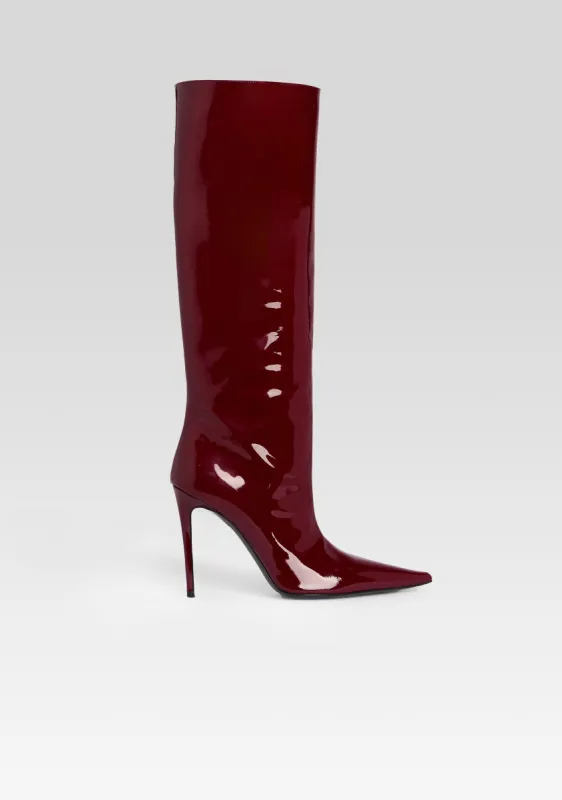 Lyra Leather Boot sold by Retrofete