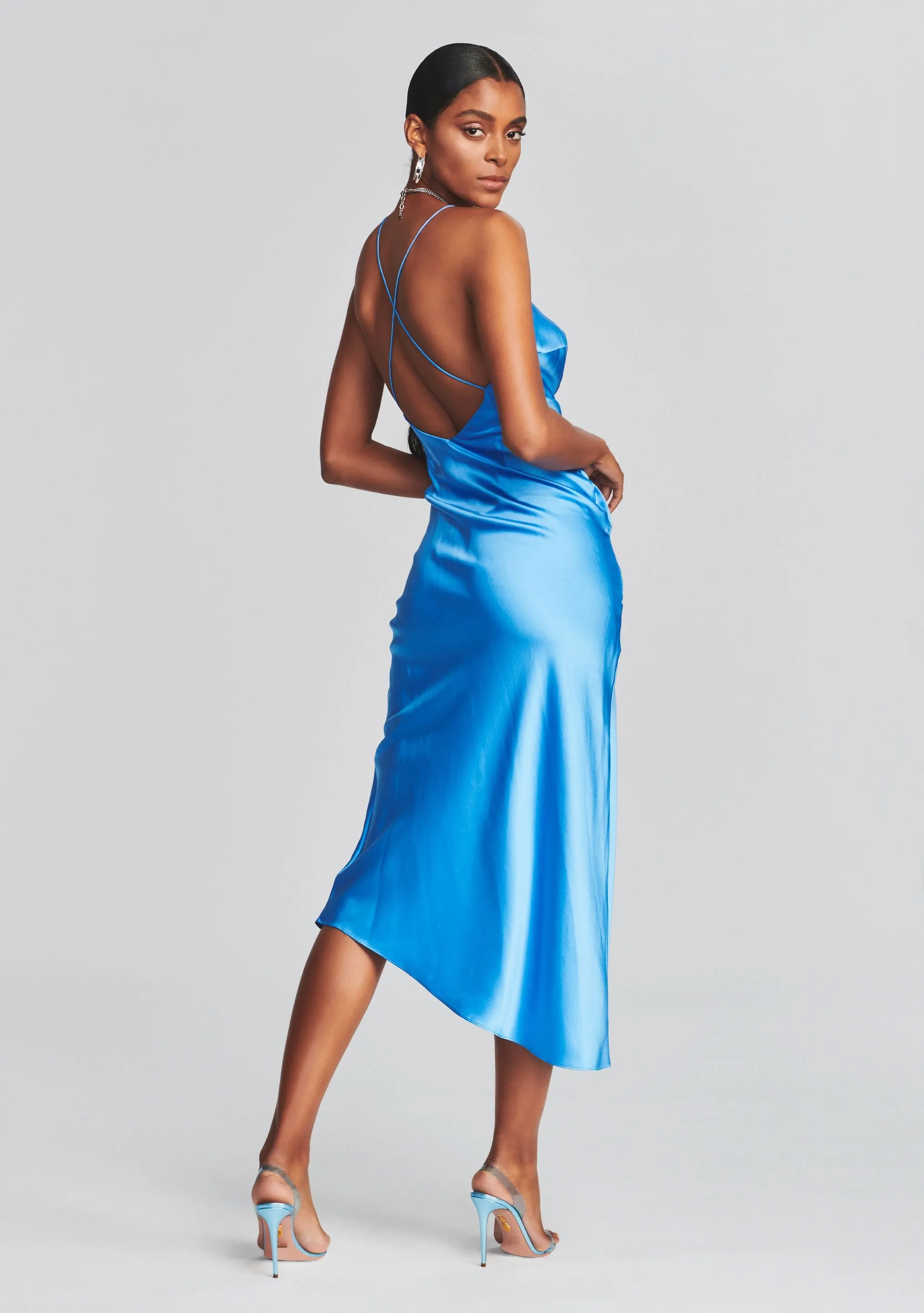 Emma Silk Dress sold by Retrofete product image thumbnail 4