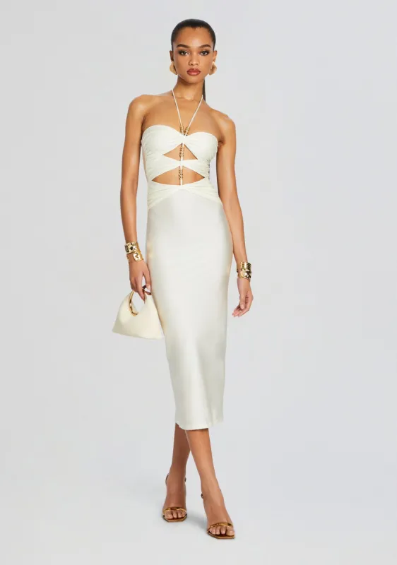 Isabel Maxi Dress sold by Retrofete