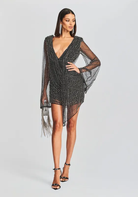 Opal Crystal Embellished Dress sold by Retrofete