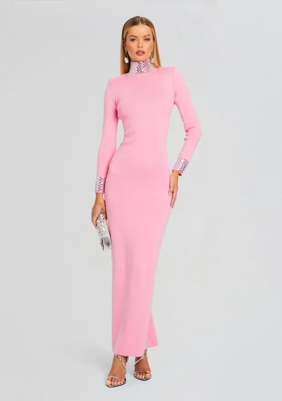 Monroe Embellished Knit Dress sold by Retrofete