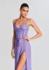 Larissa Silk Corset Dress sold by Retrofete