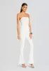Jeanette Stretch Denim Jumpsuit sold by Retrofete