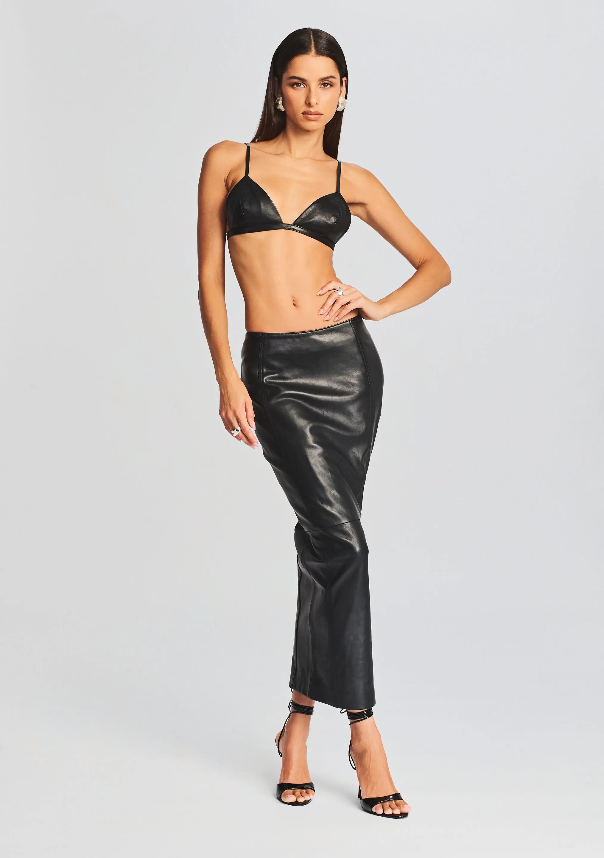 Esti Leather Bra sold by Retrofete product image thumbnail 2