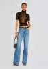 Arden High Rise Jean sold by Retrofete