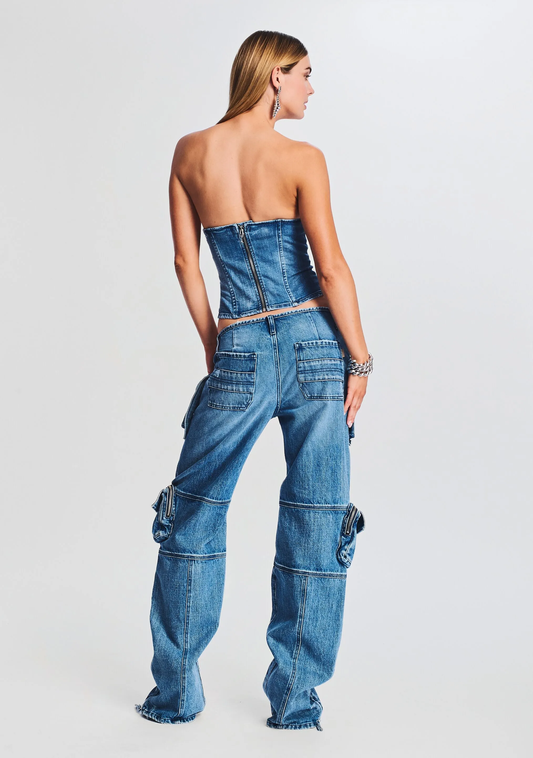 Allie Denim Top sold by Retrofete product image thumbnail 4