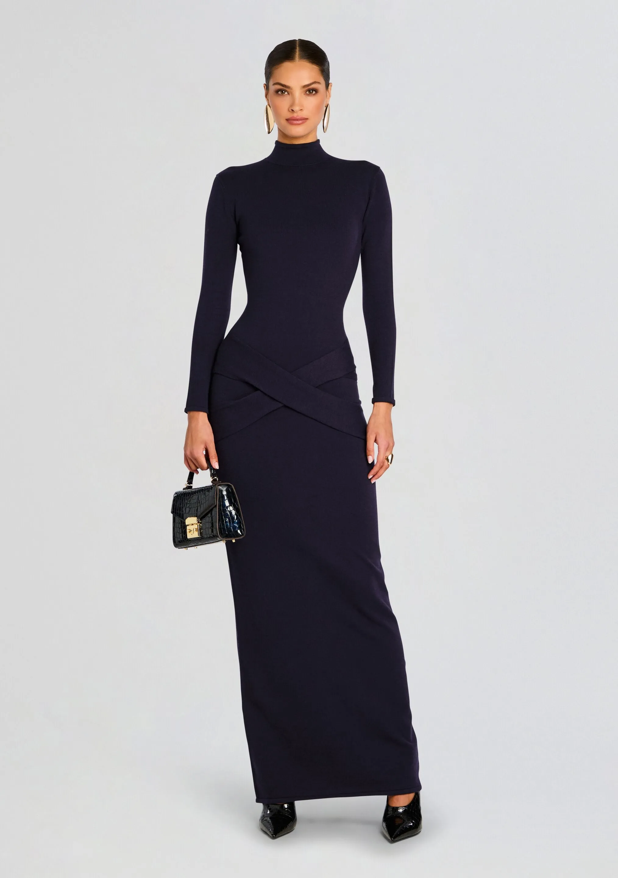 Melonie Knit Maxi Dress sold by Retrofete