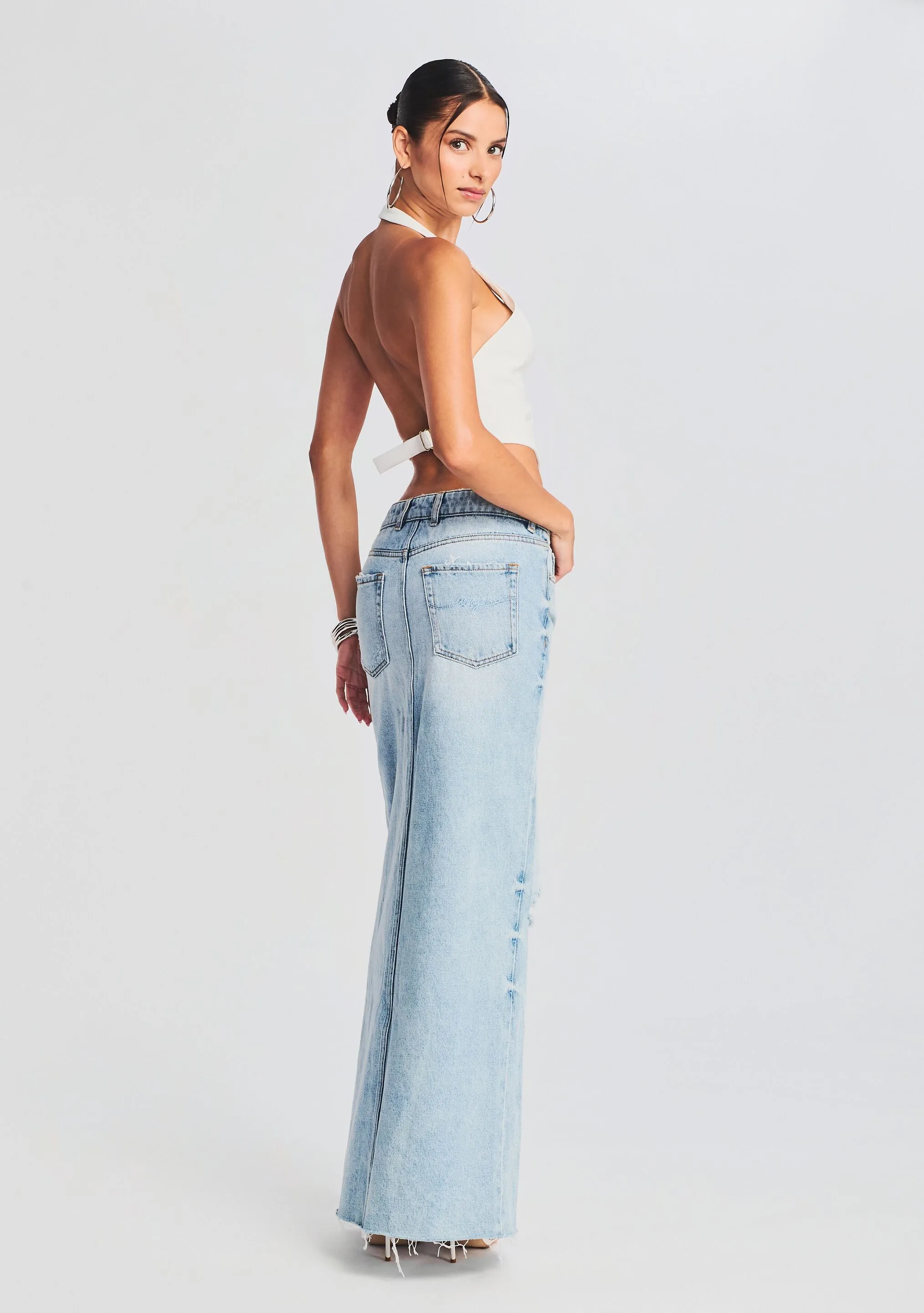 Matilda Maxi Skirt sold by Retrofete product image thumbnail 4