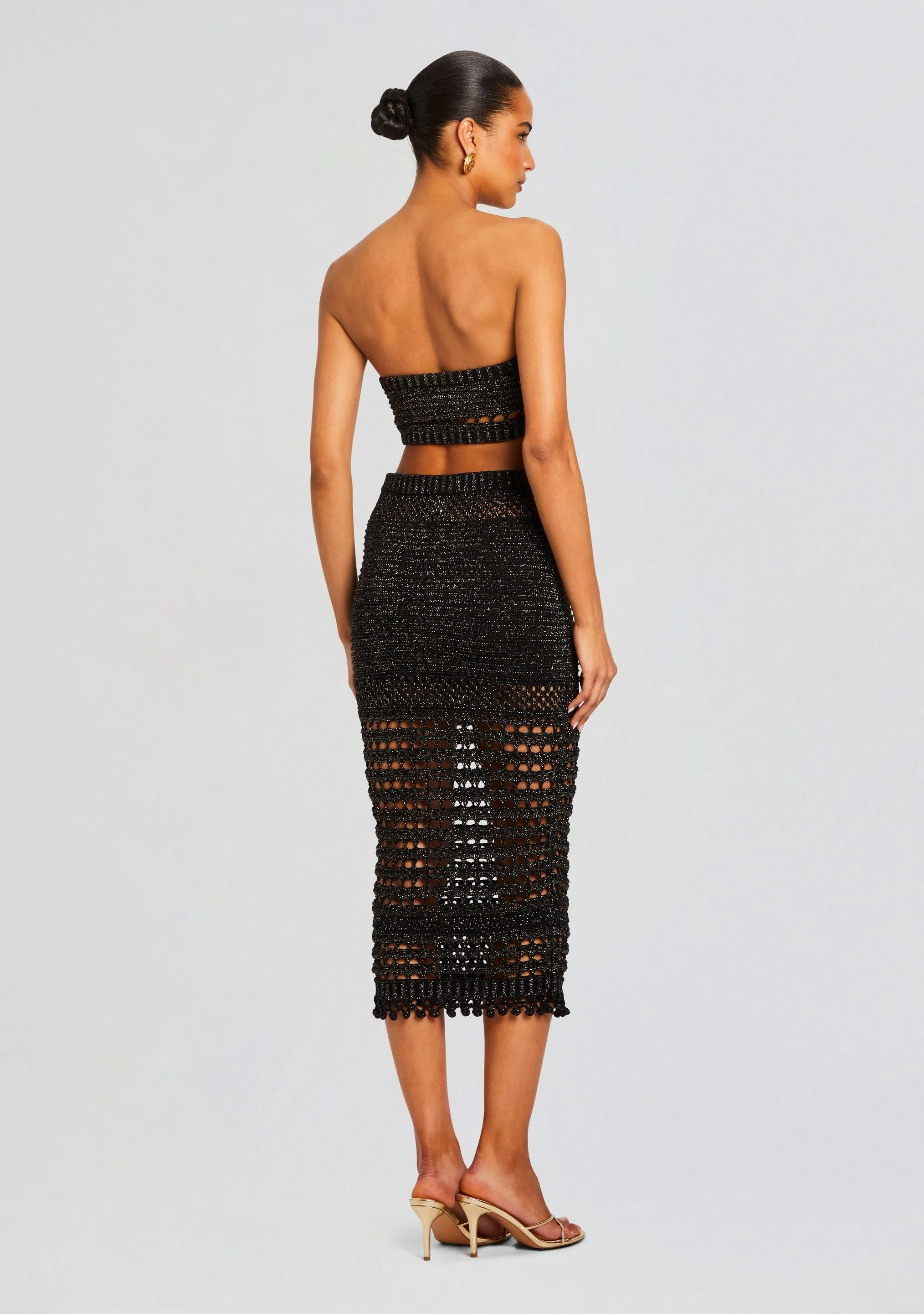 Raya Knit Crochet Skirt sold by Retrofete product image thumbnail 4