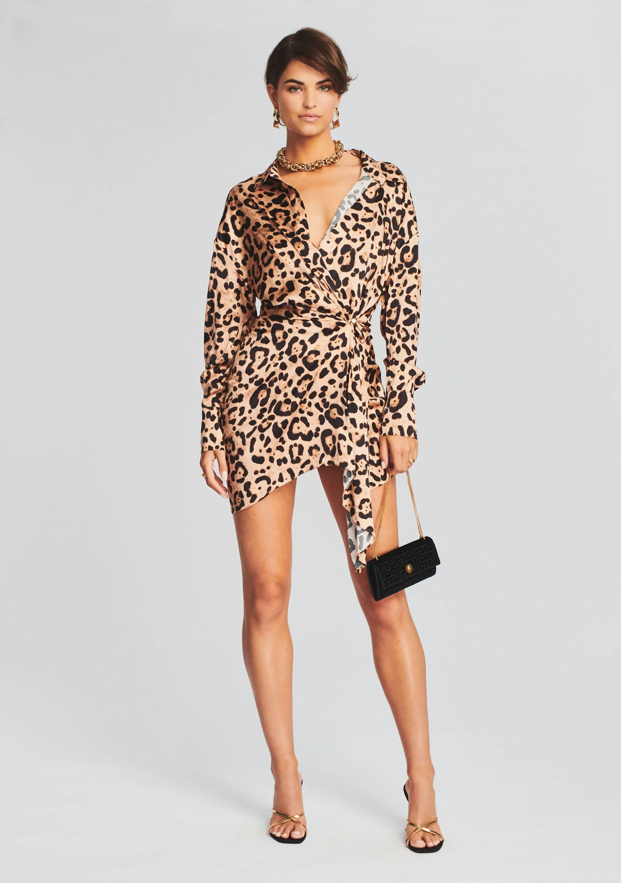 Demi Silk Dress sold by Retrofete