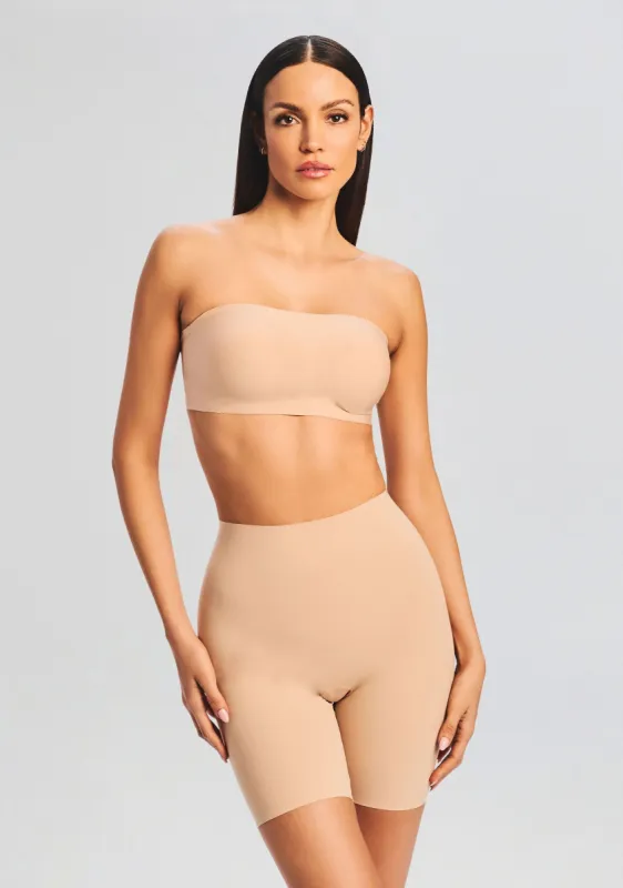 Butter Soft-Support Strapless Bandeau sold by Retrofete