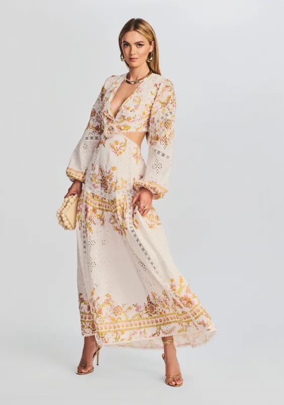 Aira Long Dress sold by Retrofete