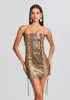 Beatrice Leather Dress sold by Retrofete