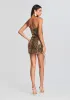 Beatrice Leather Dress sold by Retrofete
