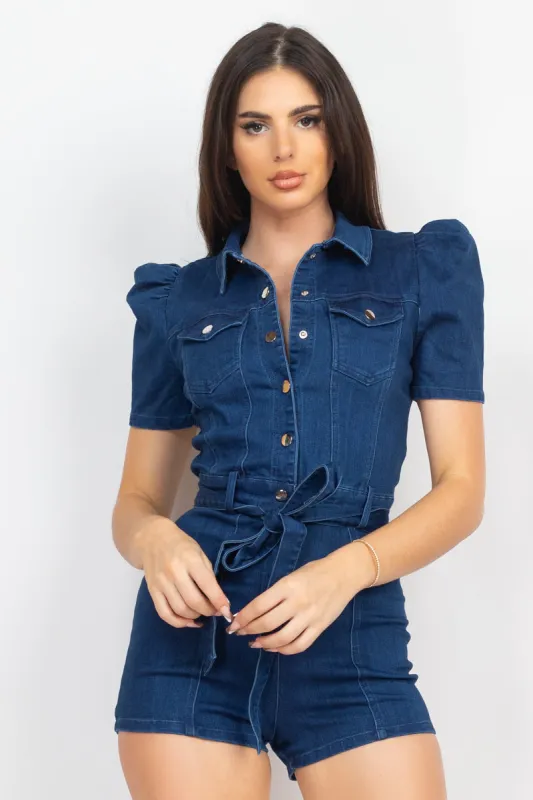 Azure Romper sold by Pink Canary