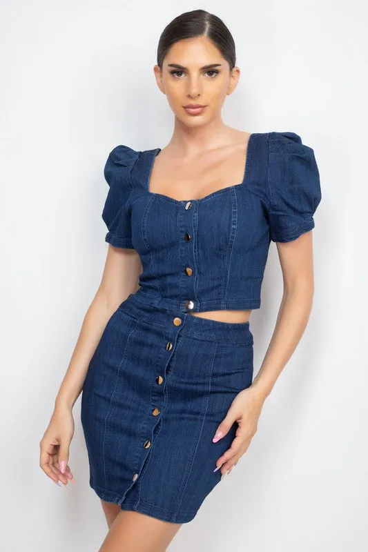 Lucia Crop Top sold by Pink Canary