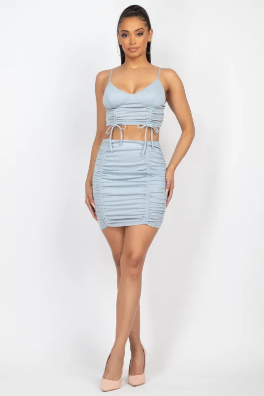 Quinn Crop Top sold by Pink Canary