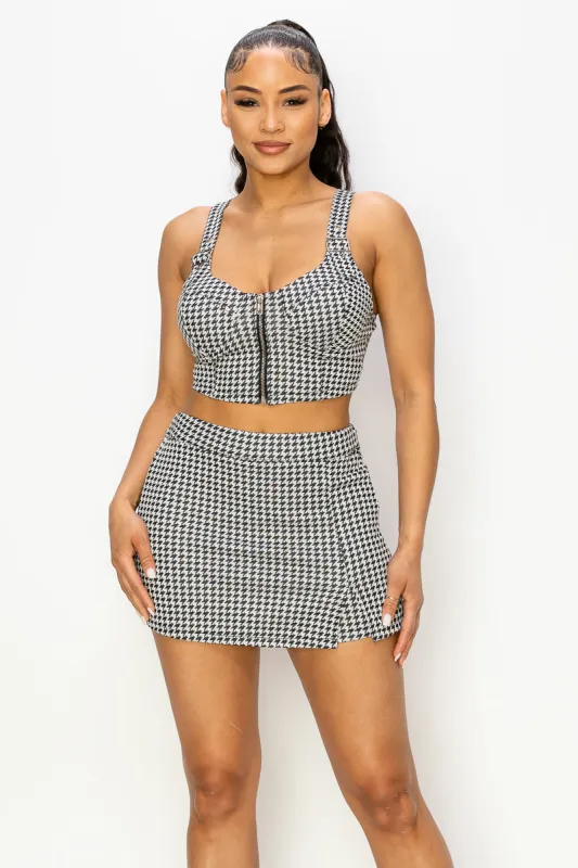 TANNER SKORT sold by Pink Canary