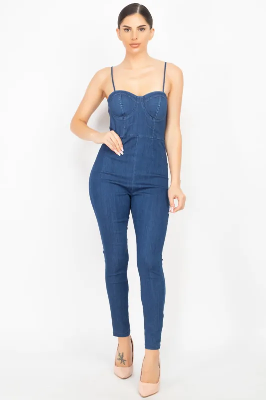 Palawan Denim Jumper sold by Pink Canary