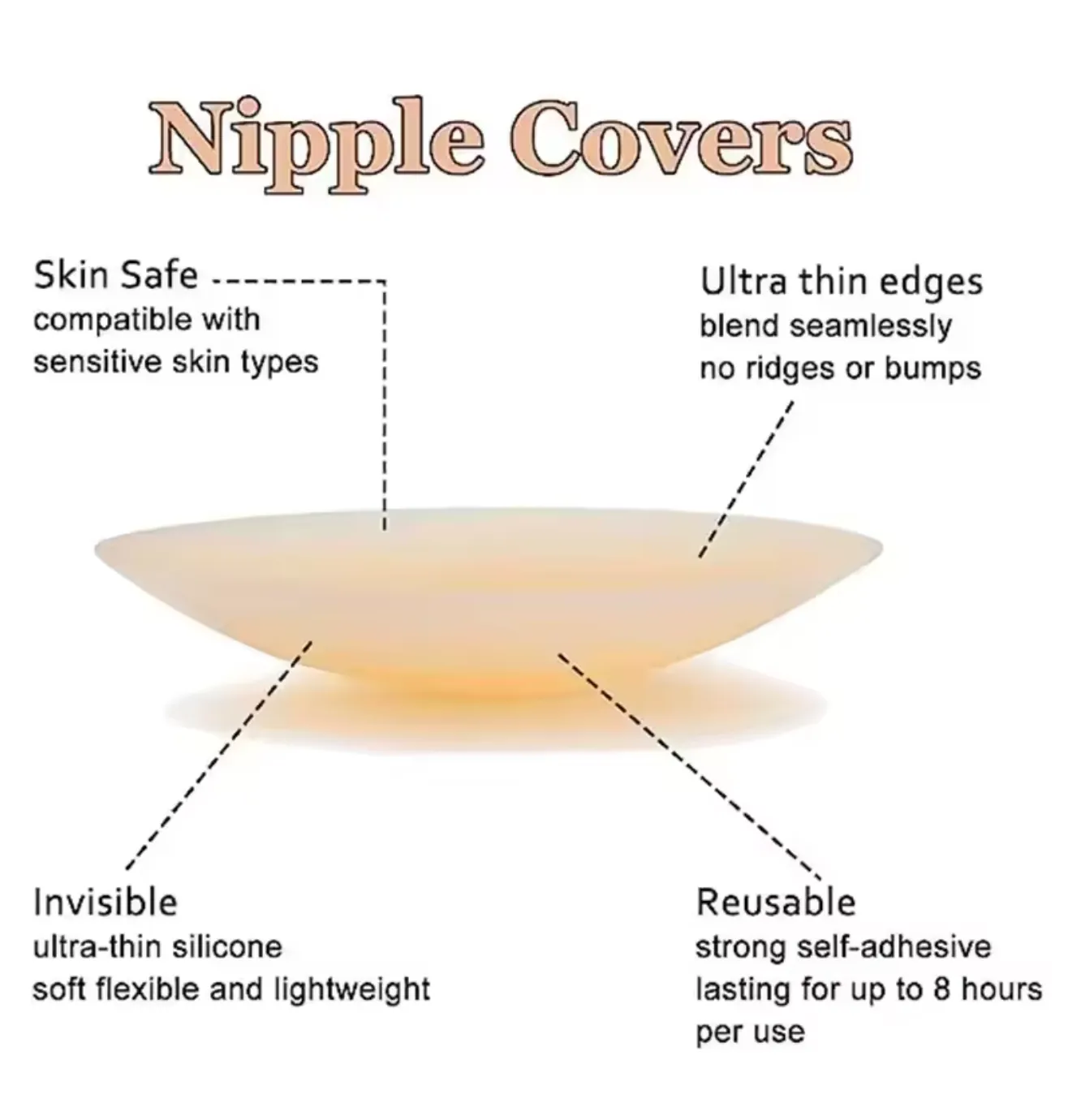 Sil Nip Cover Pair sold by Pink Canary