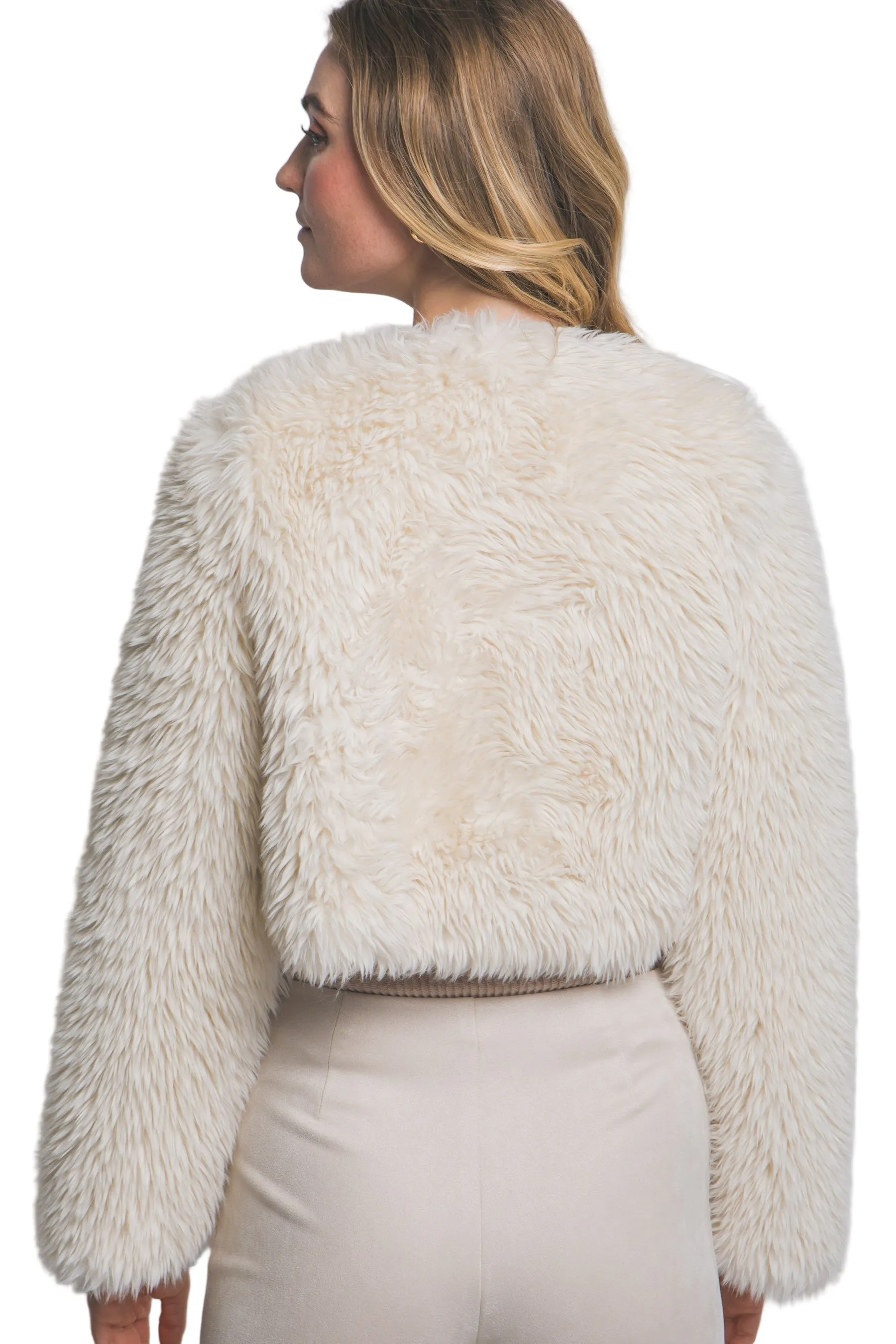Fur Bolero Coat sold by Pink Canary product image thumbnail 3