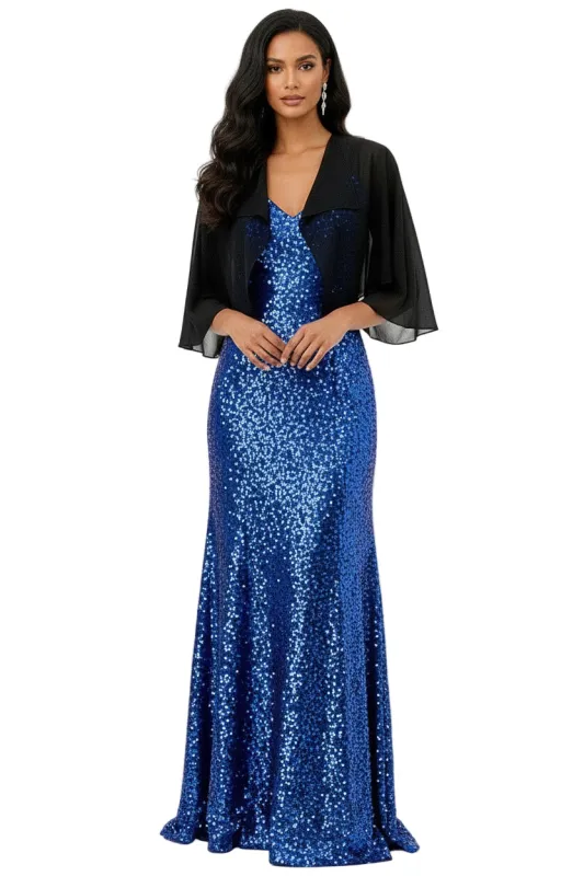 Chiffon Lux Bolero sold by Pink Canary